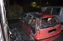 Auto 1 Wohnmobil ausgebrannt Koeln Gremberg Kannebaeckerstr P5444